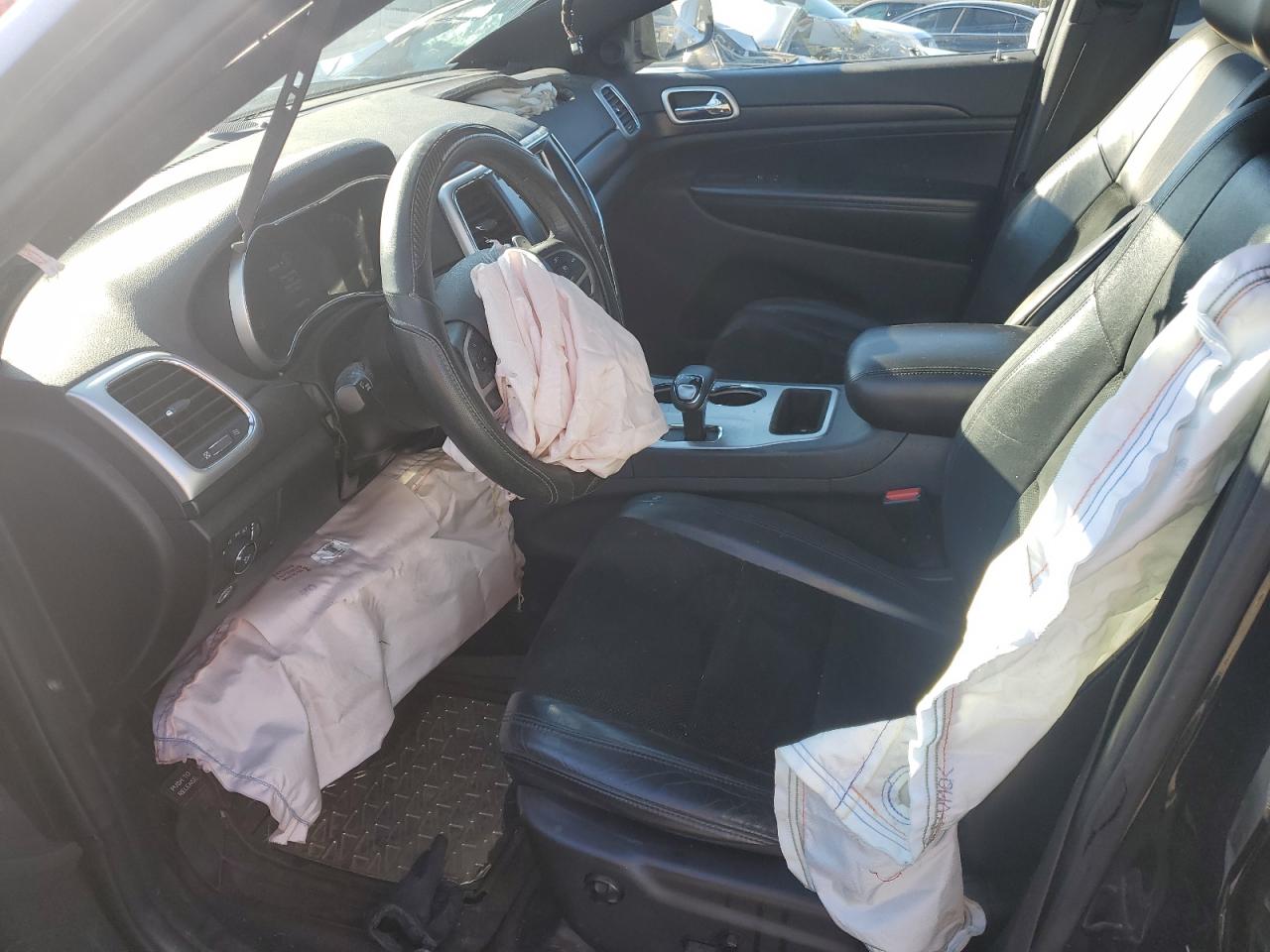 2015 Jeep Grand Cherokee VIN 1C4RJFAG2FC206236 Copart auction photo, front end / side damage thumbnail 7