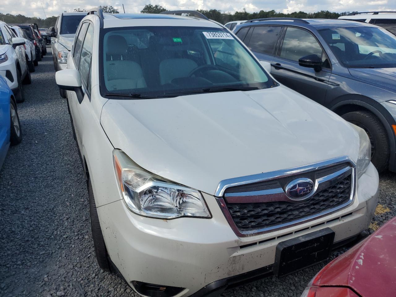 2015 Subaru Forester VIN JF2SJADC9FH402630 Copart auction photo, water/flood damage thumbnail 5