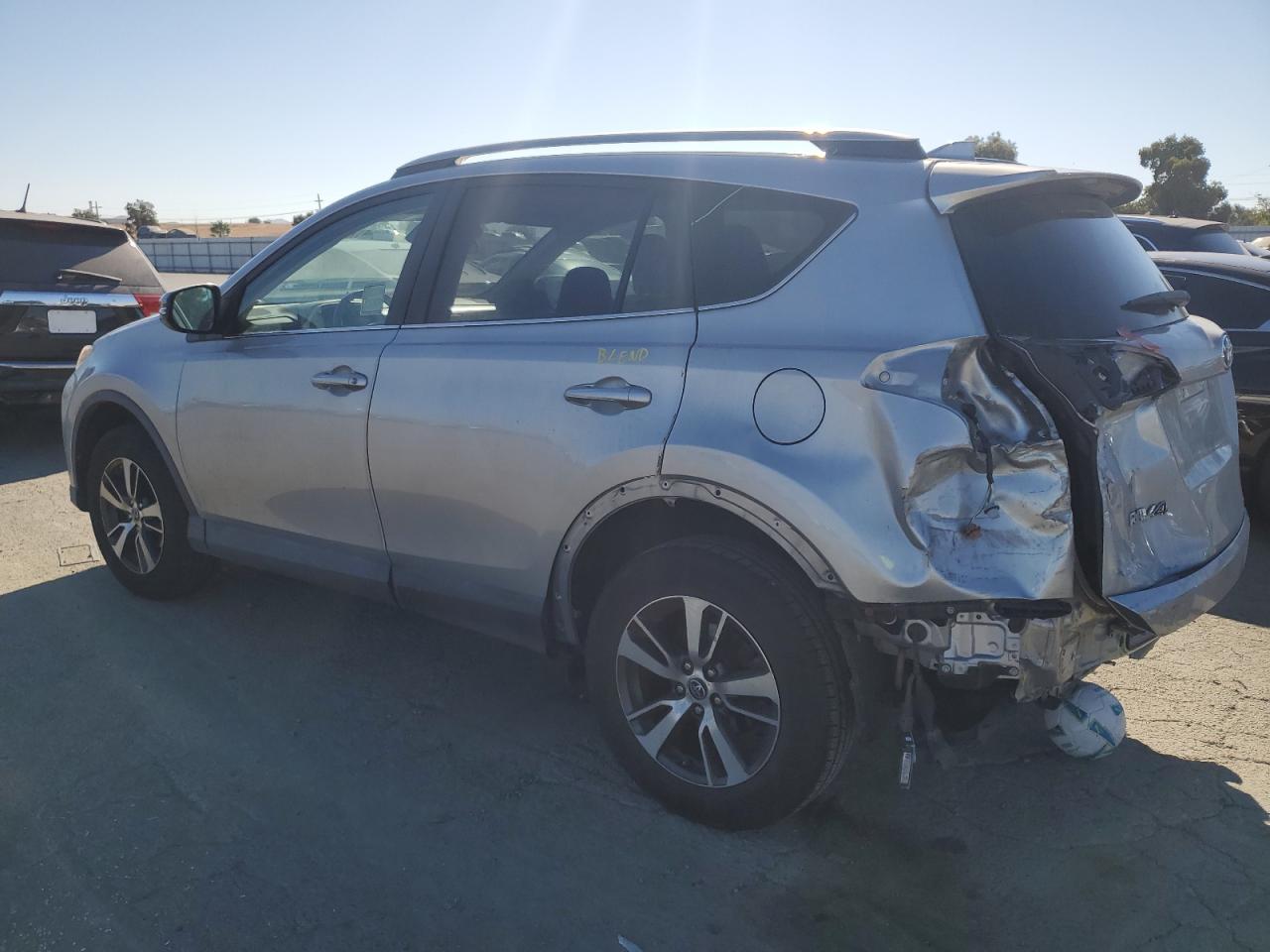 2018 Toyota RAV 4 VIN 2T3WFREV2JW423774 Copart auction photo, rear end damage thumbnail 2