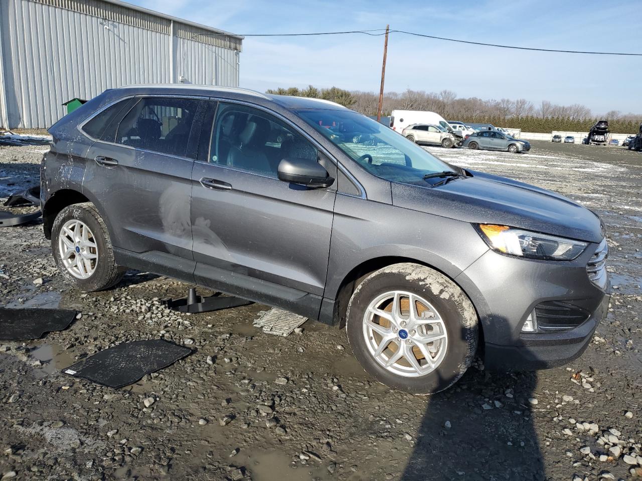 2022 Ford Edge VIN 2FMPK4J95NBA90521 Copart auction photo, rear end damage thumbnail 4
