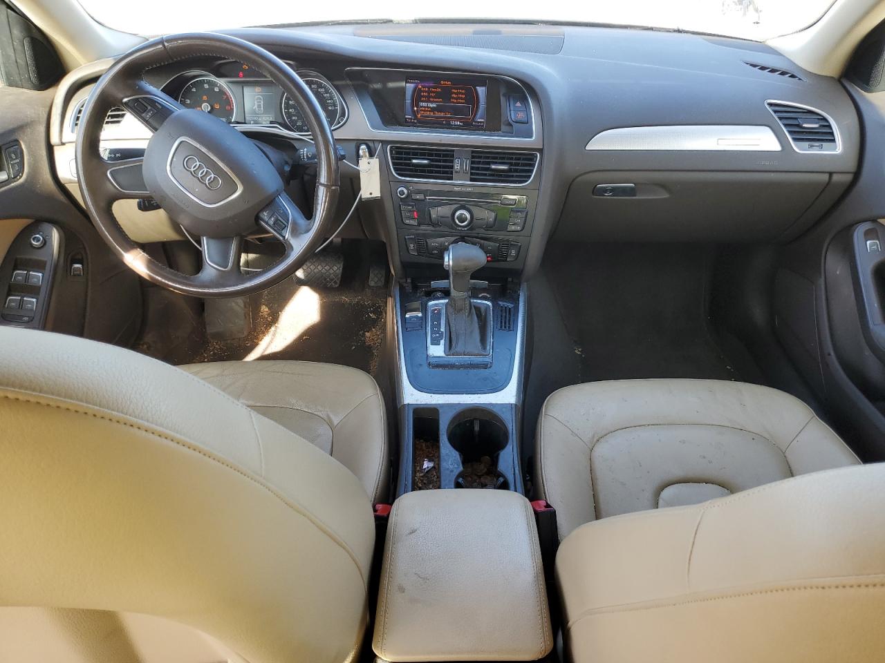 2014 Audi A4 VIN WAUBFAFL1EN001468 Copart auction photo, front end / minor dent/scratches damage thumbnail 8