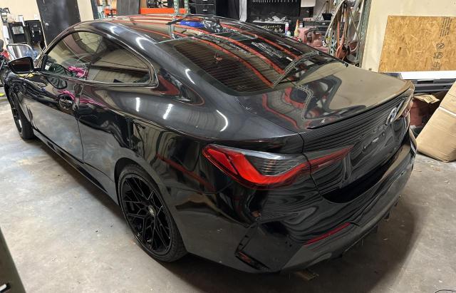 2022 BMW 4er VIN WBA53AP06NCJ71783 Copart auction photo, undercarriage / frame damage damage thumbnail 3