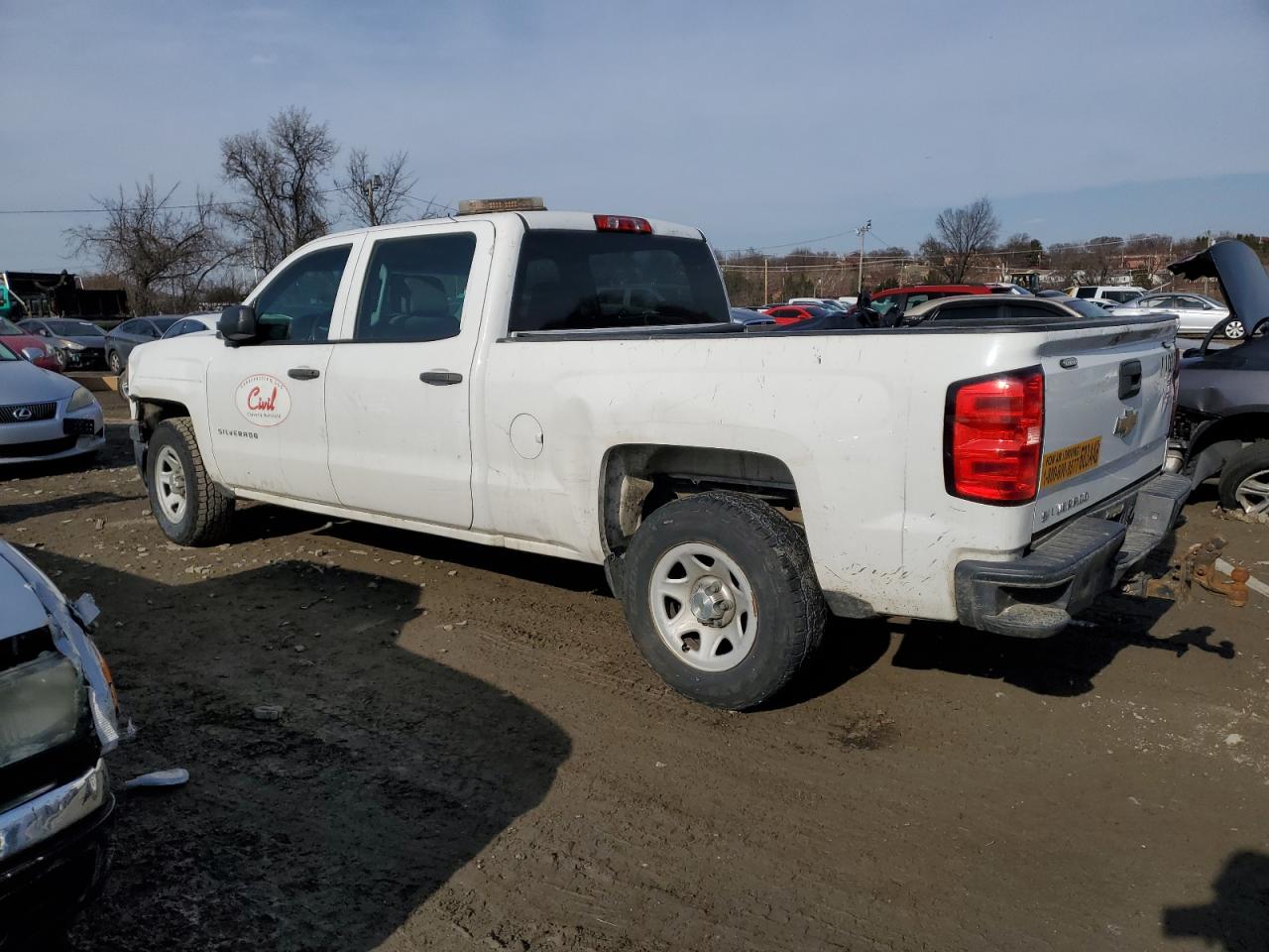 2015 Chevrolet Silverado VIN 3GCPCPEH6FG252613 Copart auction photo, front end damage thumbnail 2