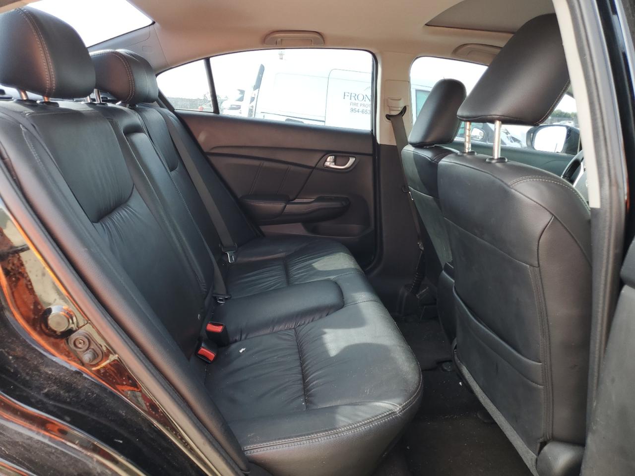 2015 Honda Civic VIN 19XFB2F92FE075546 Copart auction photo, all over damage thumbnail 11