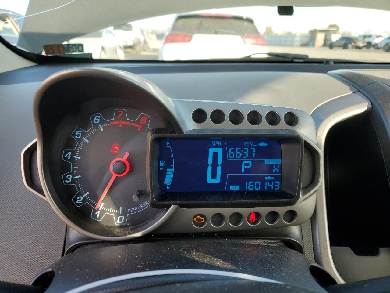 2014 Chevrolet Sonic VIN 1G1JC6SH2E4134132 Copart auction photo, front end damage thumbnail 9
