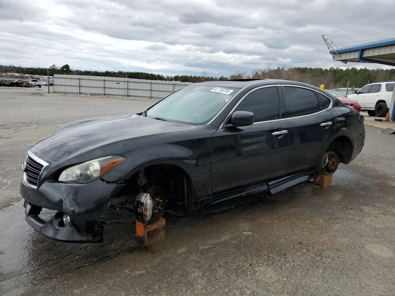 2011 Infiniti M VIN JN1BY1AP9BM324663 - Copart auction photo