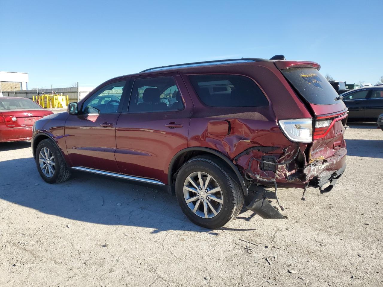 2017 Dodge Durango VIN 1C4RDHAG9HC950583 Copart auction photo, rear end / minor dent/scratches damage thumbnail 2