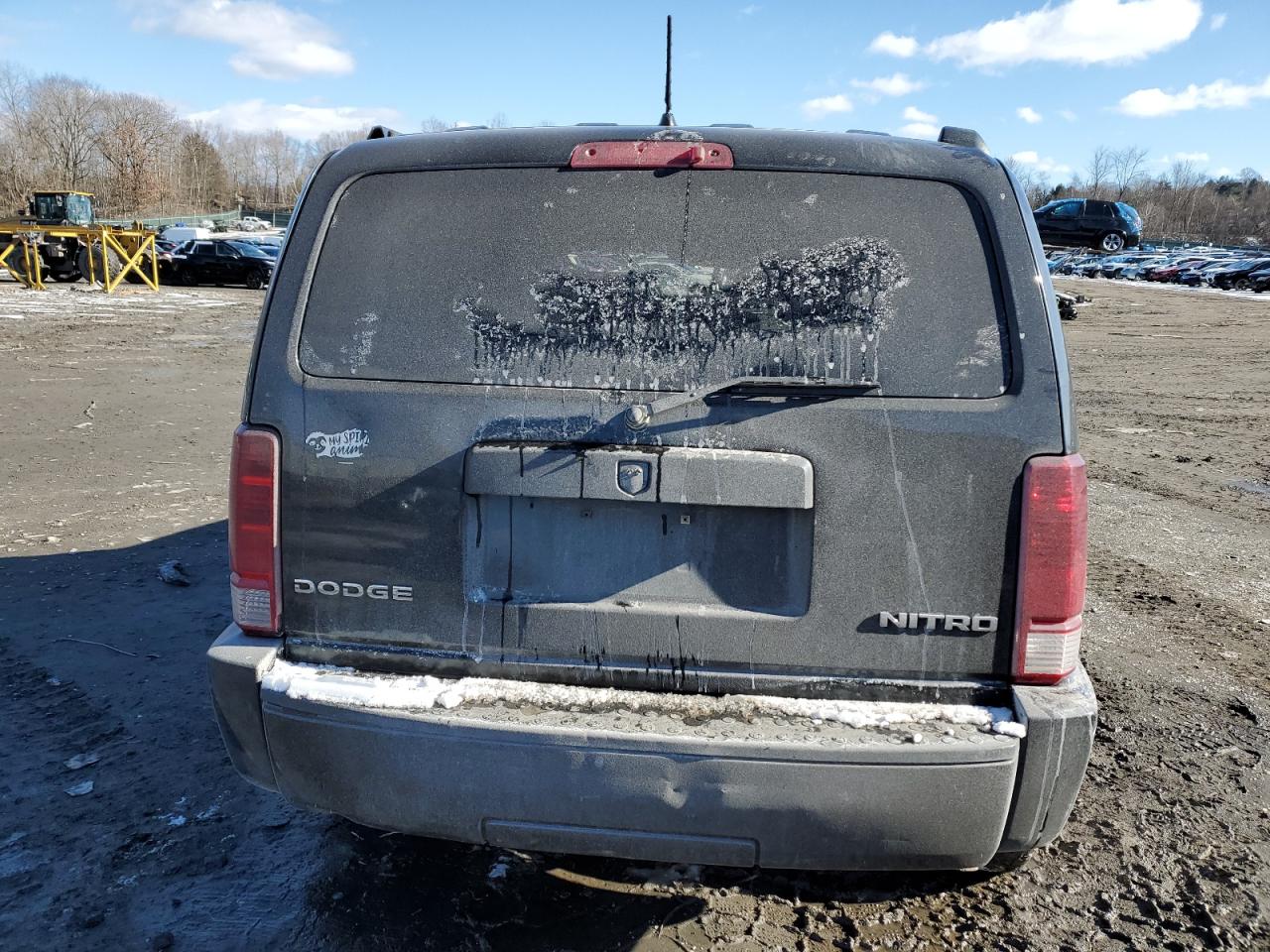 2011 Dodge Nitro VIN 1D4PU4GK1BW601342 Copart auction photo, front end / side damage thumbnail 6
