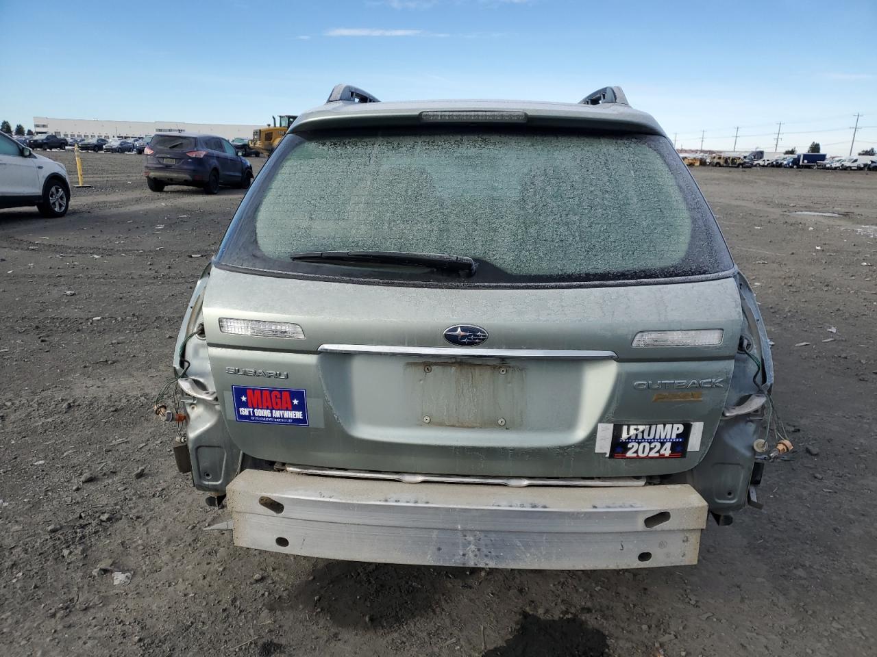2009 Subaru Outback VIN 4S4BP61C097328924 Copart auction photo, all over damage thumbnail 6