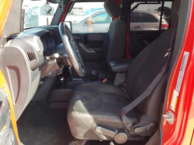 2017 Jeep Wrangler VIN 1C4BJWDG6HL636013 Copart auction photo, side damage thumbnail 7