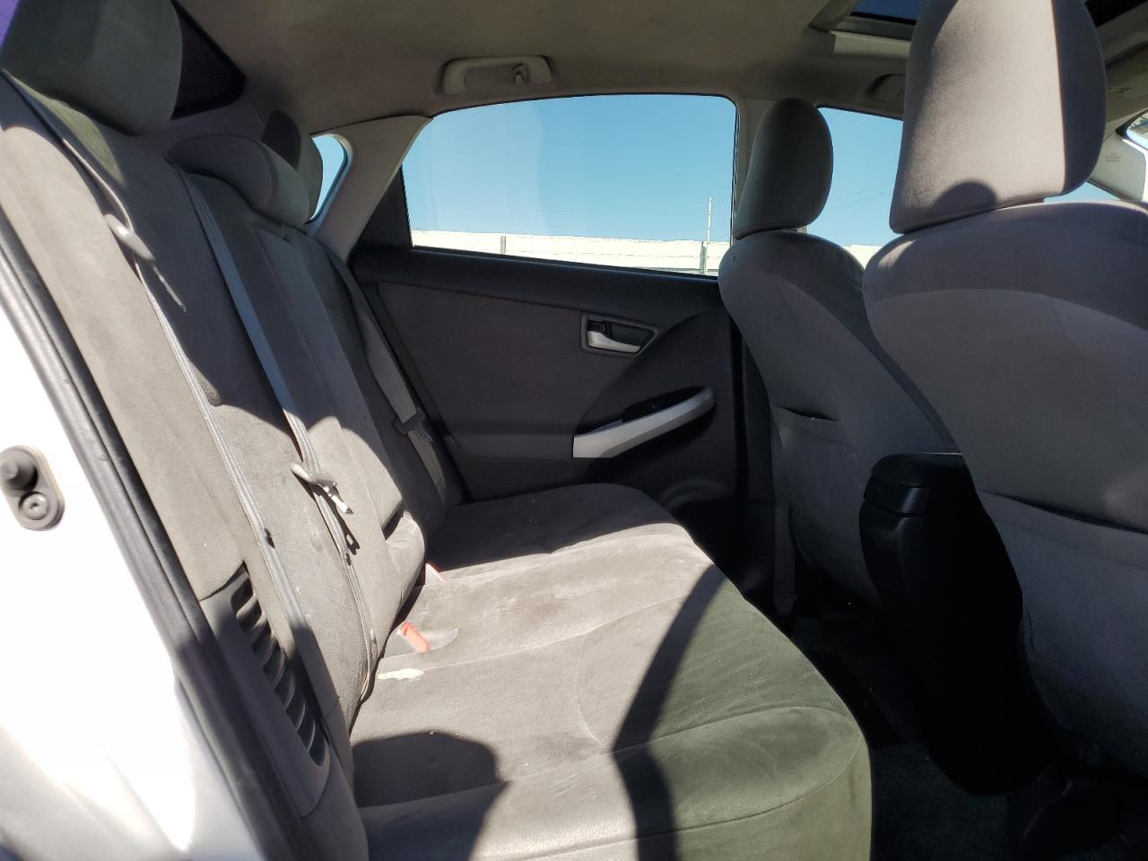 2012 Toyota Prius VIN JTDKN3DU3C1532995 Copart auction photo, side damage thumbnail 10