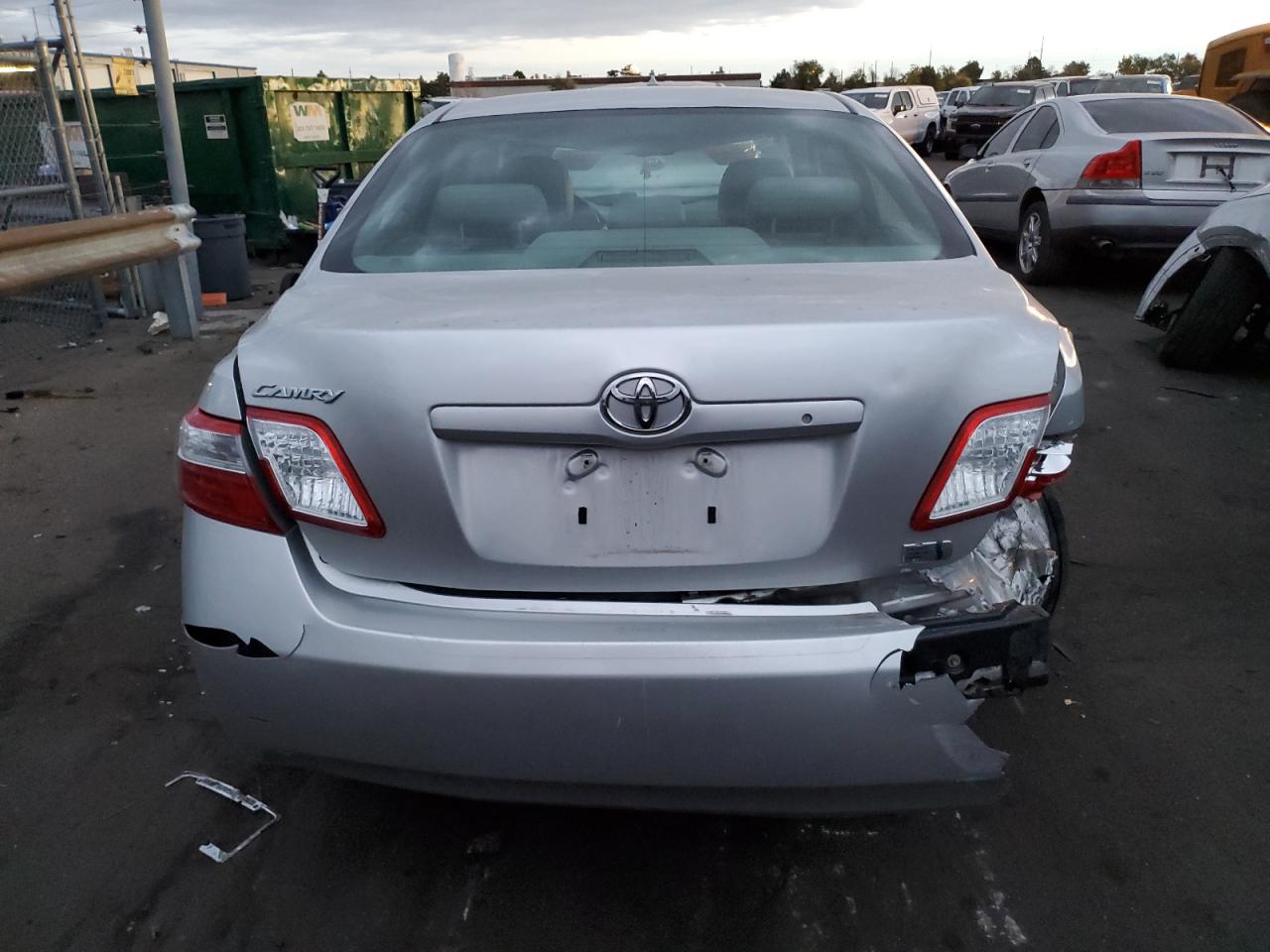 2009 Toyota Camry VIN 4T1BB46K99U084582 Copart auction photo, rear end / hail damage thumbnail 6