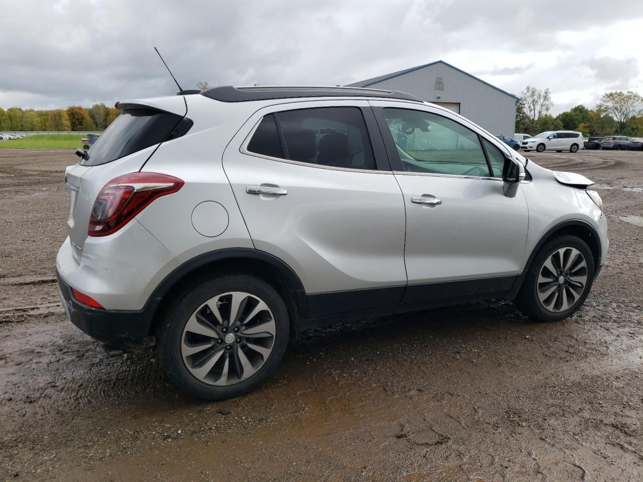 2017 Buick Encore VIN KL4CJCSB9HB111358 Copart auction photo, front end / rear end damage thumbnail 3