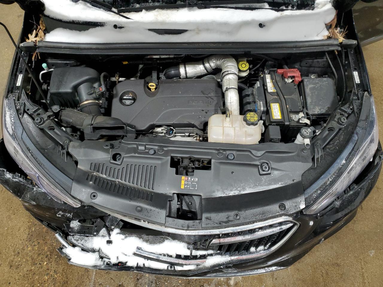 2019 Buick Encore VIN KL4CJGSMXKB797197 Copart auction photo, front end damage thumbnail 14