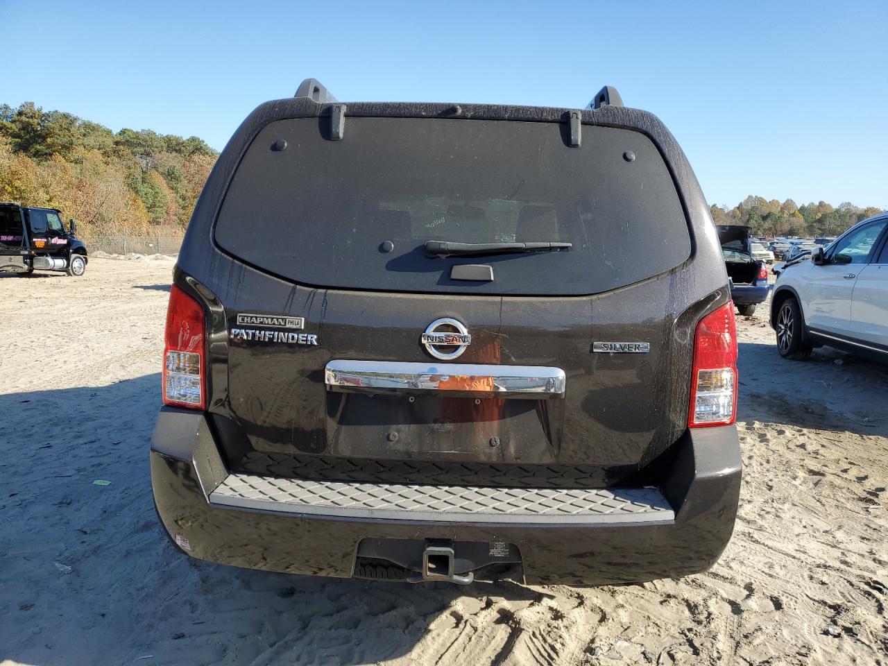 2011 Nissan Pathfinder VIN 5N1AR1NB4BC603878 Copart auction photo, rear end / side damage thumbnail 6