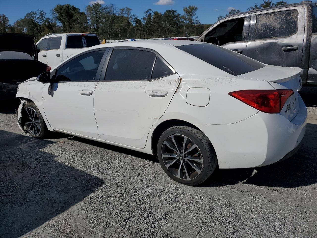 2017 Toyota Corolla VIN 5YFBURHE8HP654845 Copart auction photo, front end damage thumbnail 2