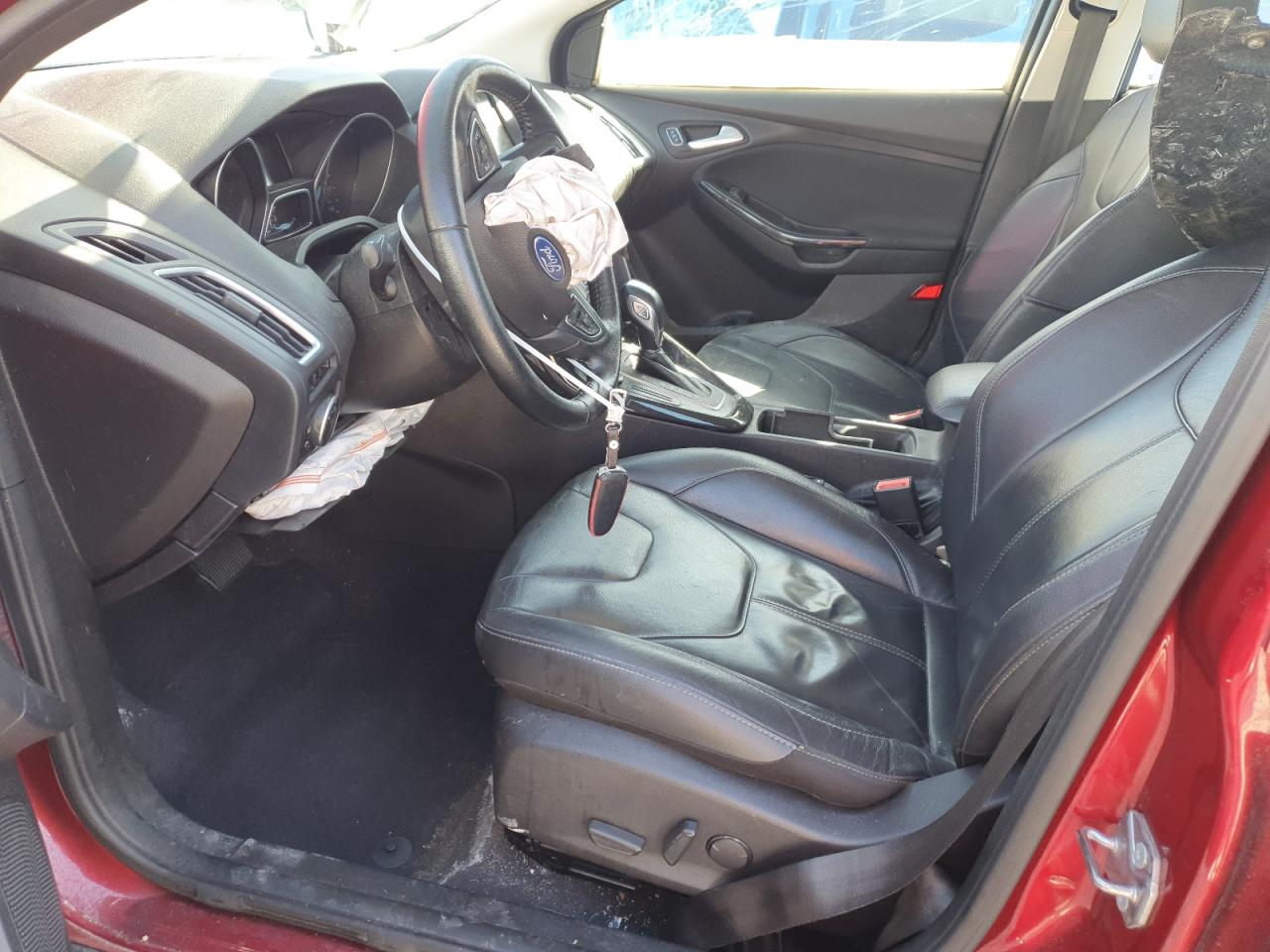 2015 Ford Focus VIN 1FADP3N22FL267761 Copart auction photo, side / front end damage thumbnail 7
