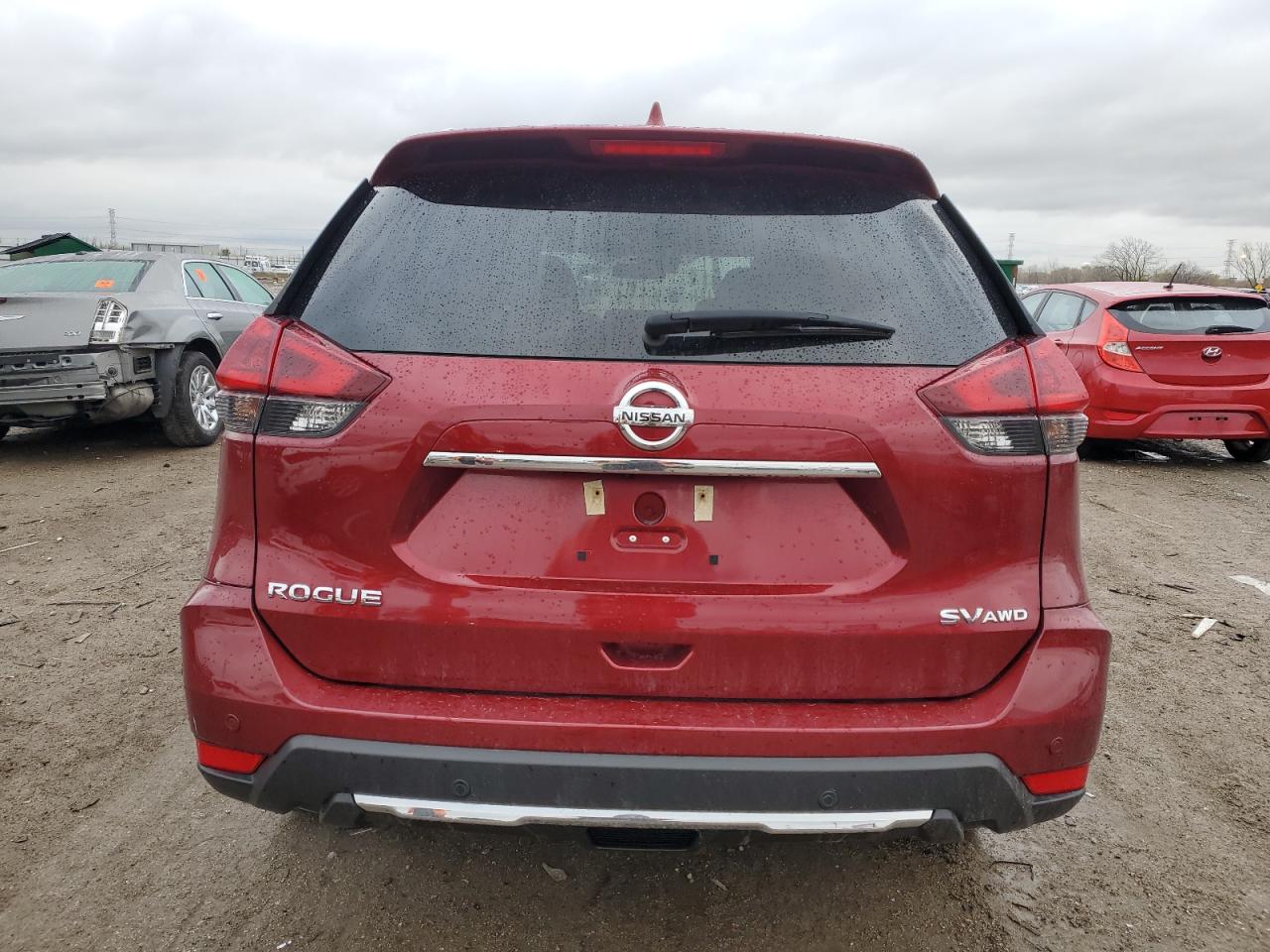 2019 Nissan Rogue VIN 5N1AT2MV2KC701665 Copart auction photo, front end damage thumbnail 6