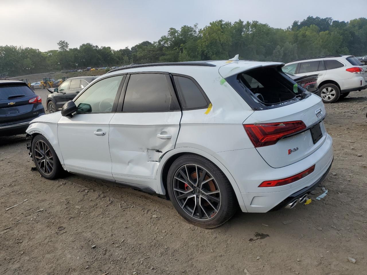 2021 Audi SQ5 VIN WA1B4AFY5M2031944 Copart auction photo, all over damage thumbnail 2