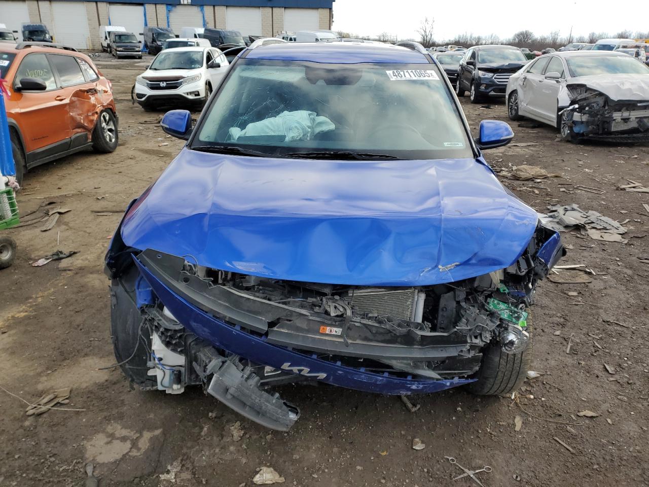 2023 KIA Seltos VIN KNDEUCAA4P7441392 Copart auction photo, front end damage thumbnail 5