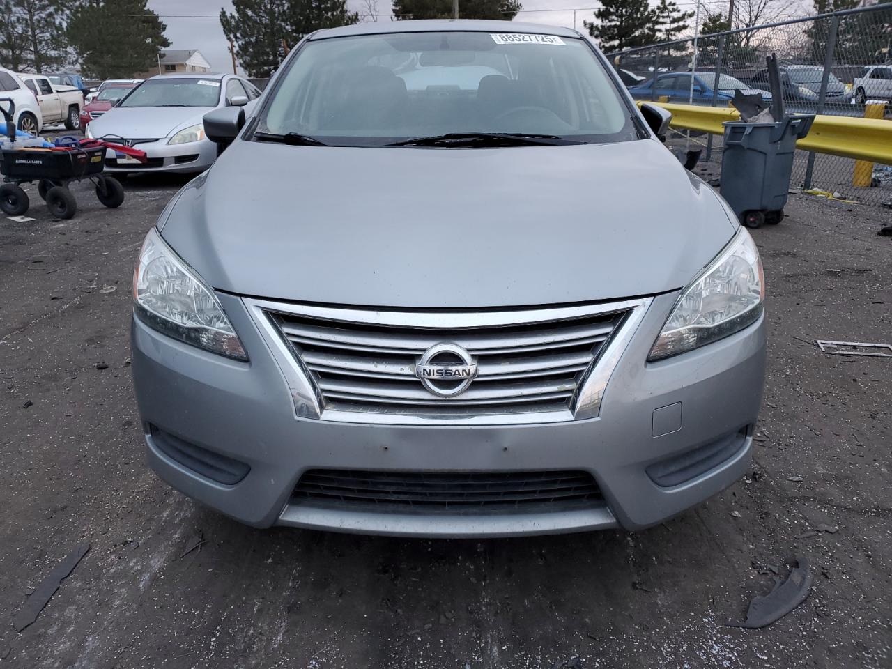2014 Nissan Sentra VIN 3N1AB7AP3EY236662 Copart auction photo, rear end / hail damage thumbnail 5