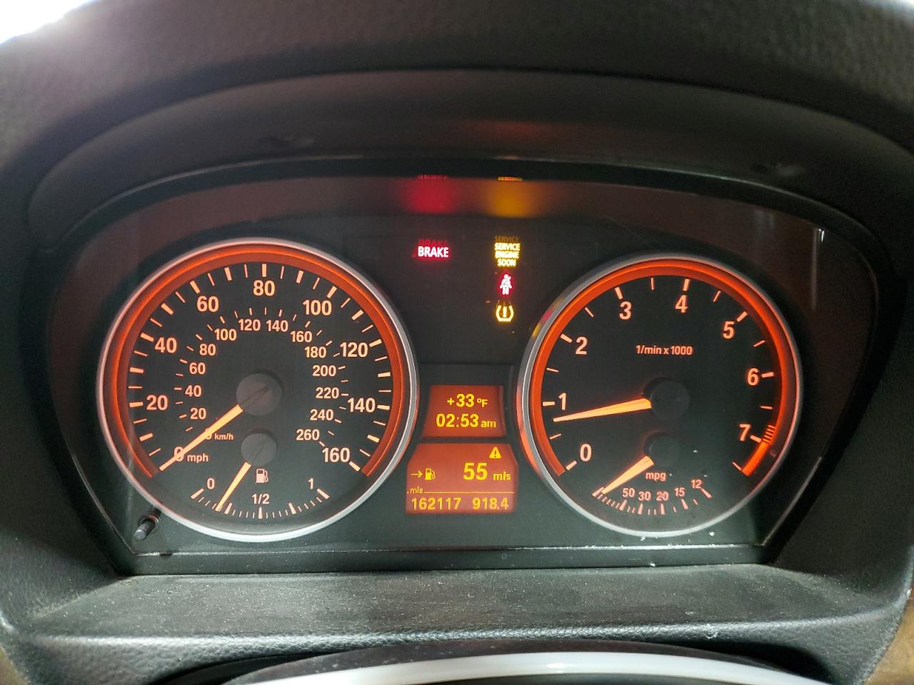 2007 BMW 3er VIN WBAVC73557AC79785 Copart auction photo, front end damage thumbnail 9