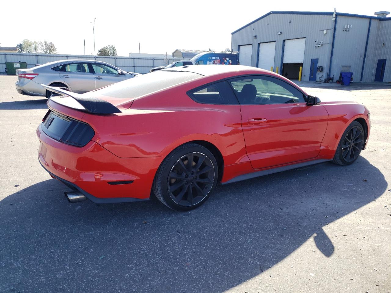 2015 Ford Mustang VIN 1FA6P8TH8F5312350 Copart auction photo, all over damage thumbnail 3
