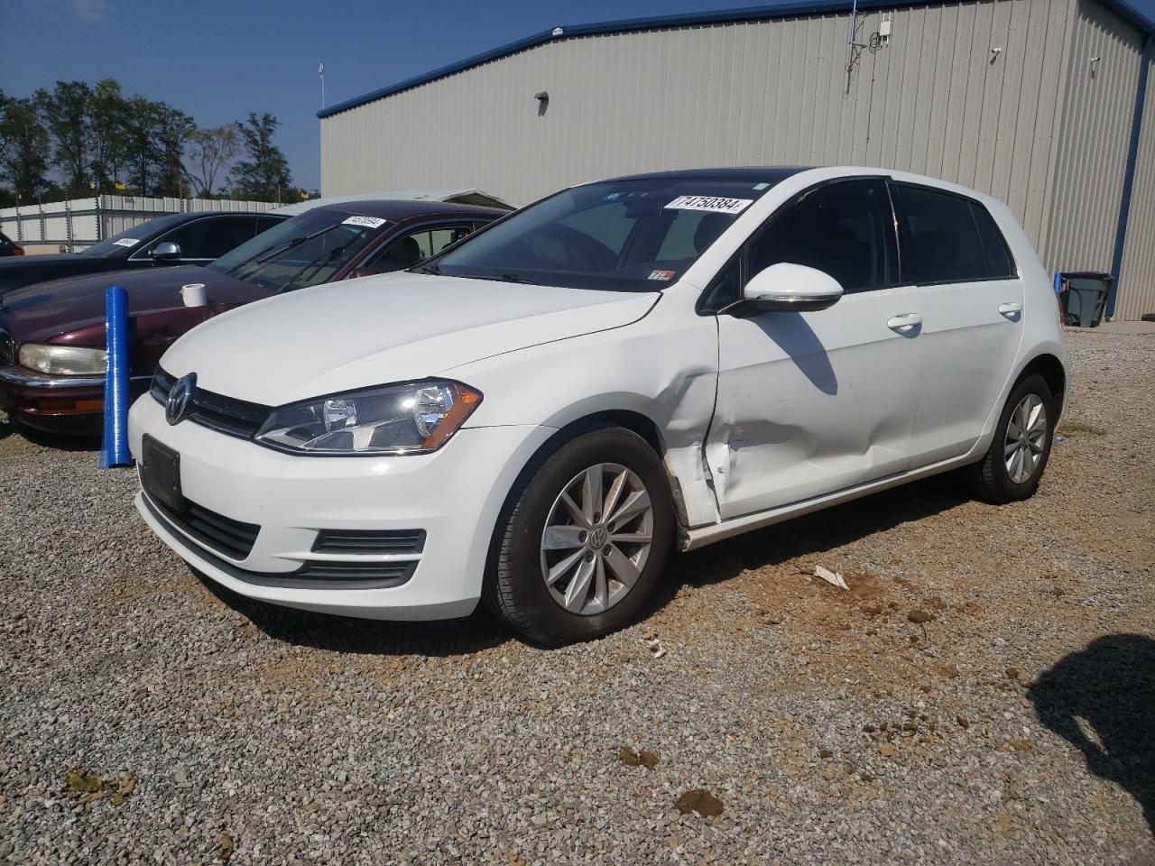 2016 Volkswagen Golf VIN 3VW217AU2GM041850