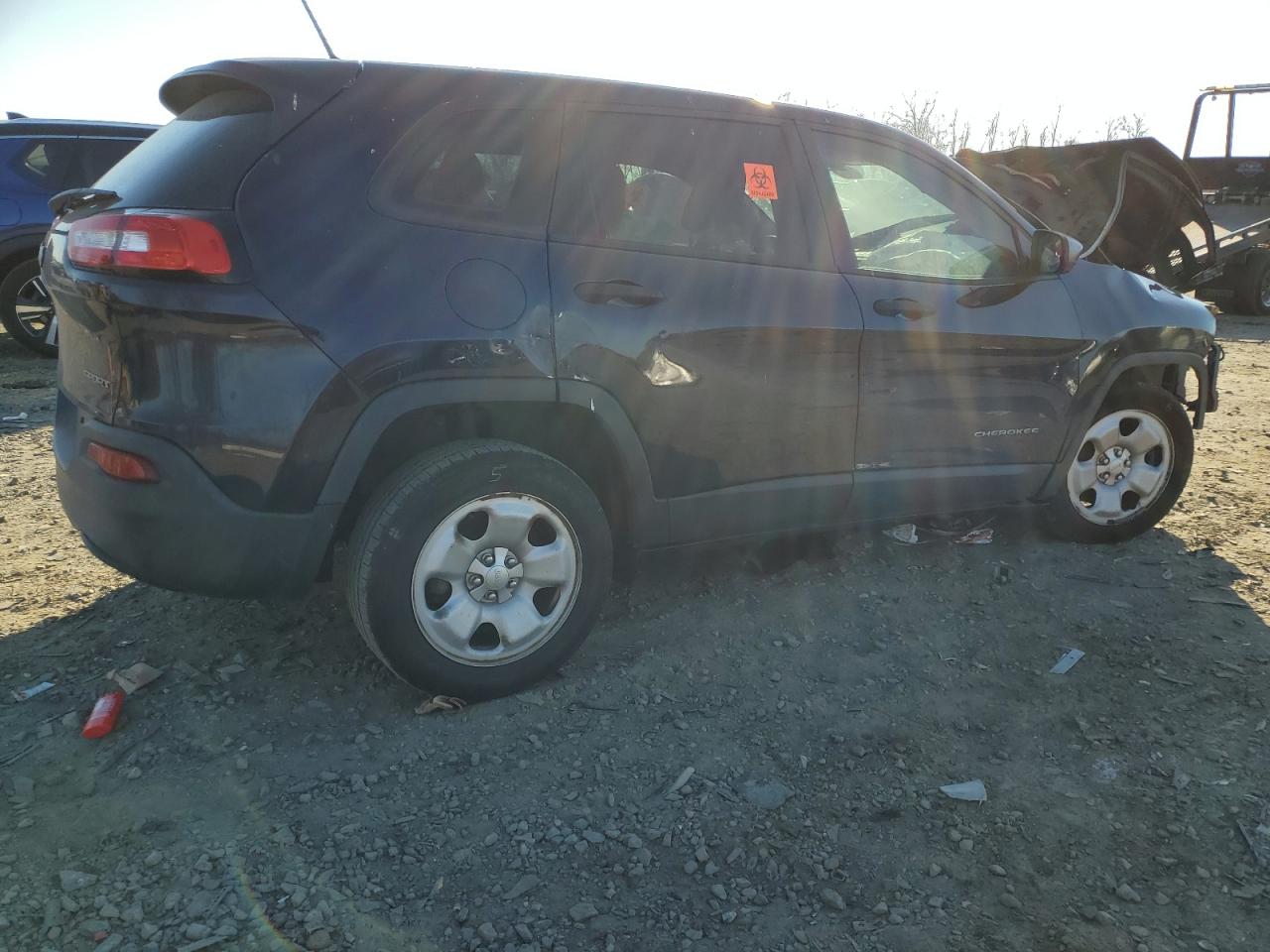 2016 Jeep Grand Cherokee VIN 1C4PJLAB4GW176828 Copart auction photo, front end / minor dent/scratches damage thumbnail 3