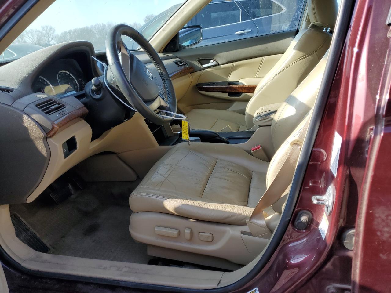 2009 Honda Accord VIN 1HGCP26809A115532 Copart auction photo, front end / side damage thumbnail 7