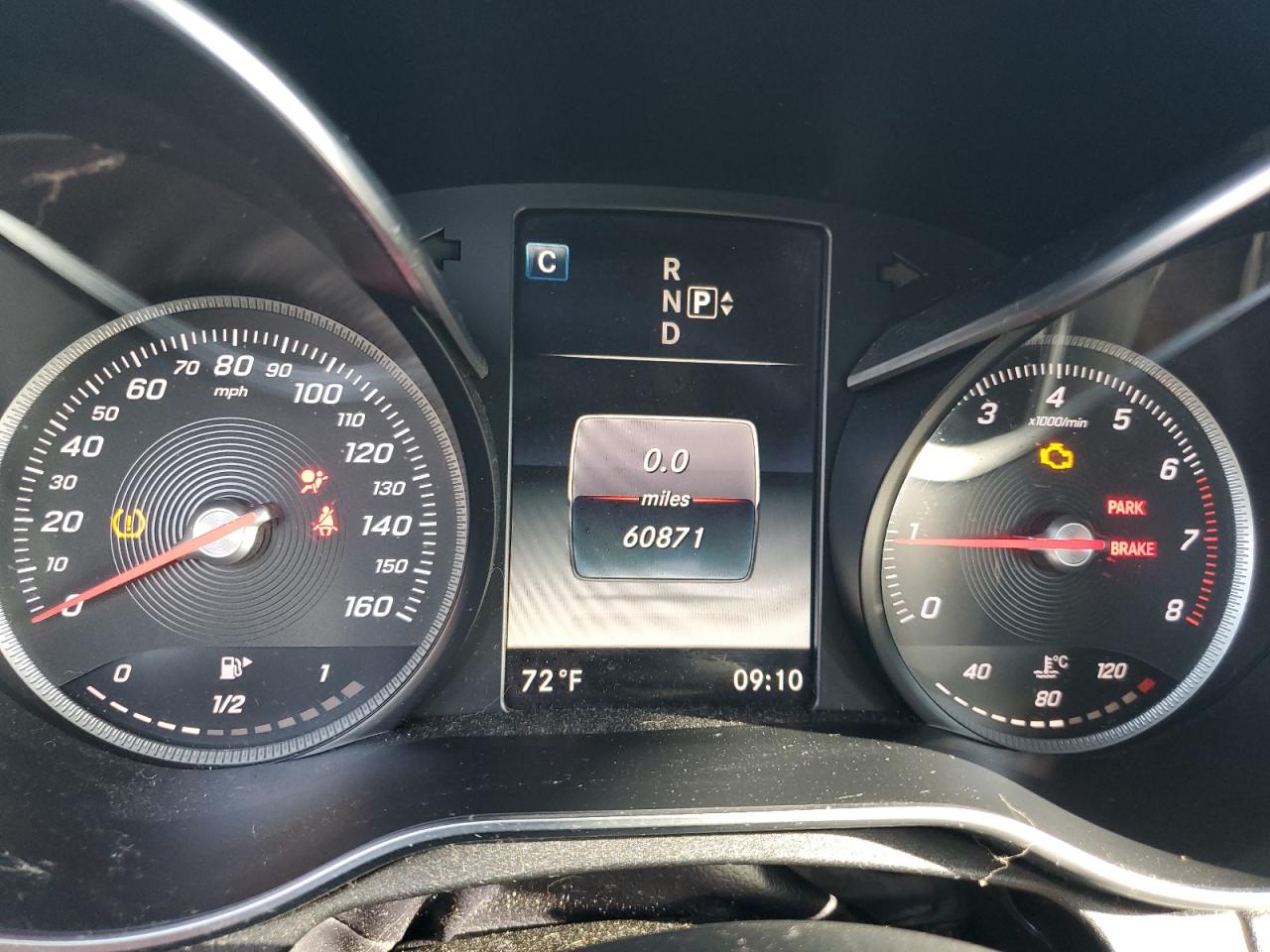 2015 Mercedes-Benz C-klasse VIN 55SWF4KB6FU005369 Copart auction photo, mechanical / minor dent/scratches damage thumbnail 9