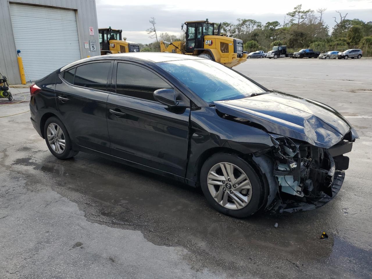 2019 Hyundai Elantra VIN 5NPD84LF3KH429088 Copart auction photo, front end / minor dent/scratches damage thumbnail 4