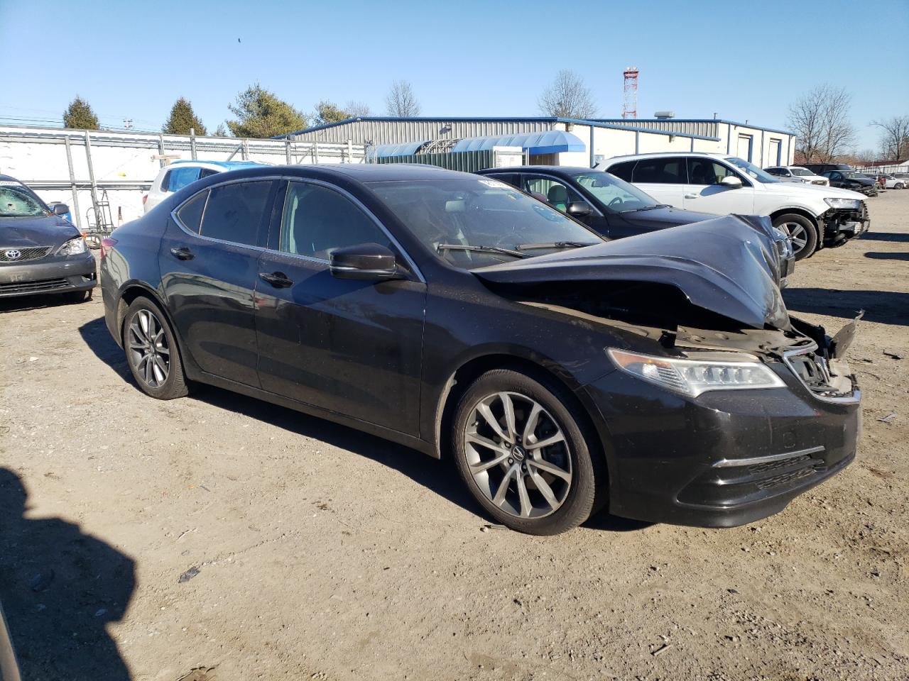 2016 Acura TLX VIN 19UUB2F31GA008235 Copart auction photo, front end damage thumbnail 4