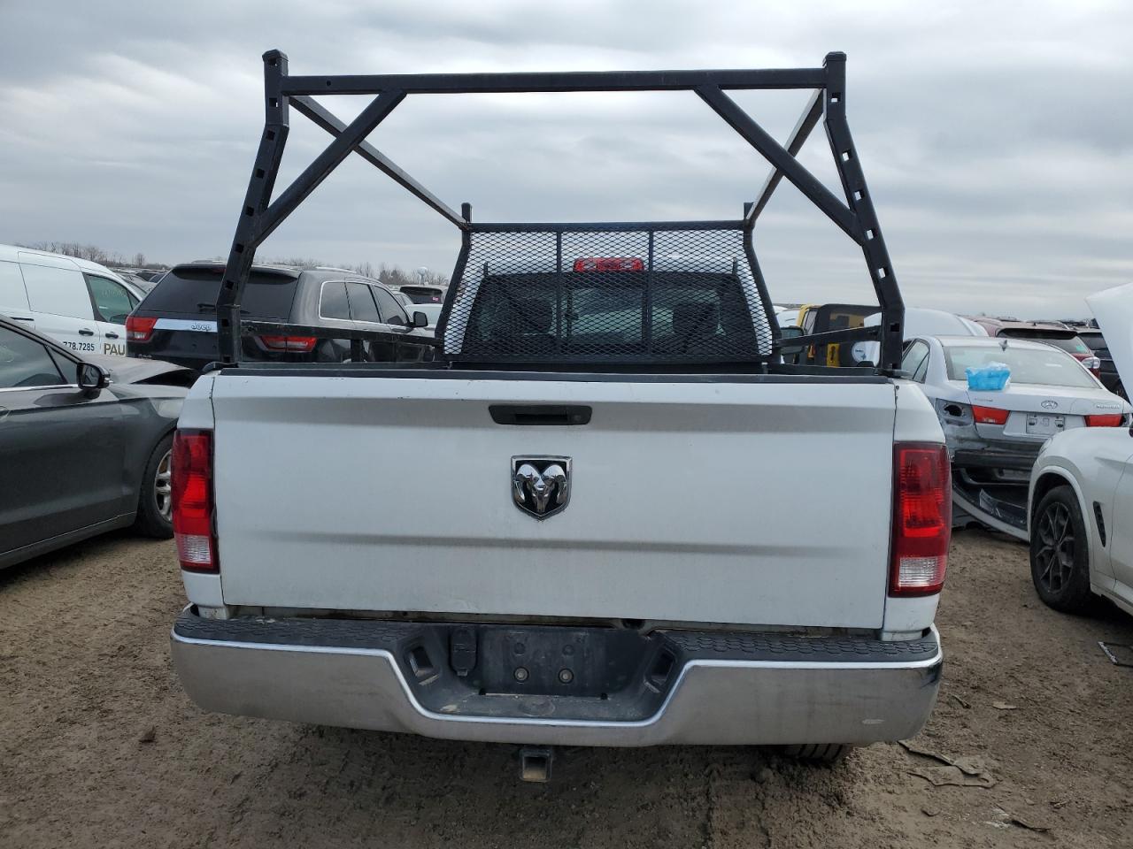 2017 RAM 1500 VIN 3C6JR6DT5HG521814 Copart auction photo, front end damage thumbnail 6