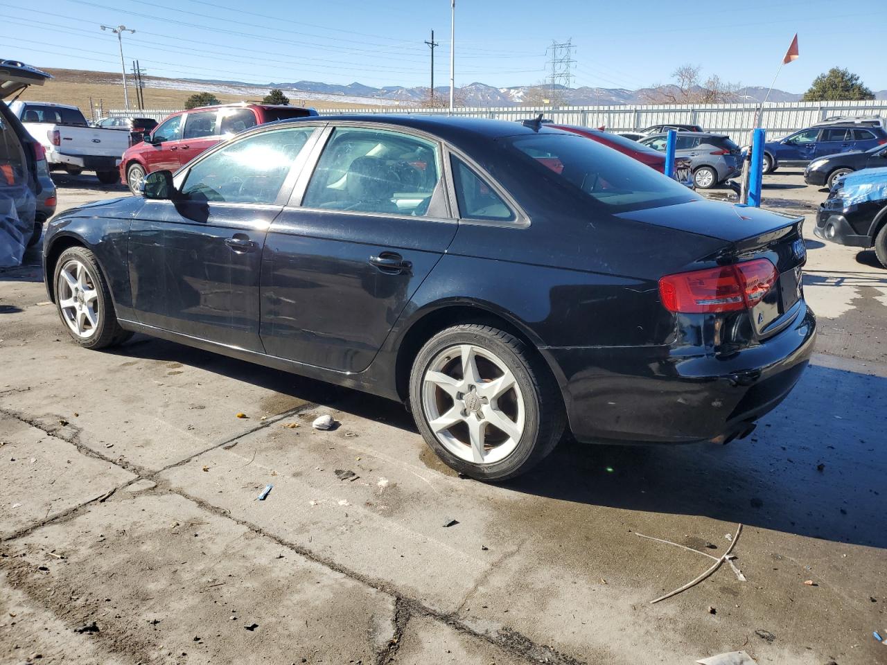 2009 Audi A4 VIN WAULF78K89N025932 Copart auction photo, side damage thumbnail 2