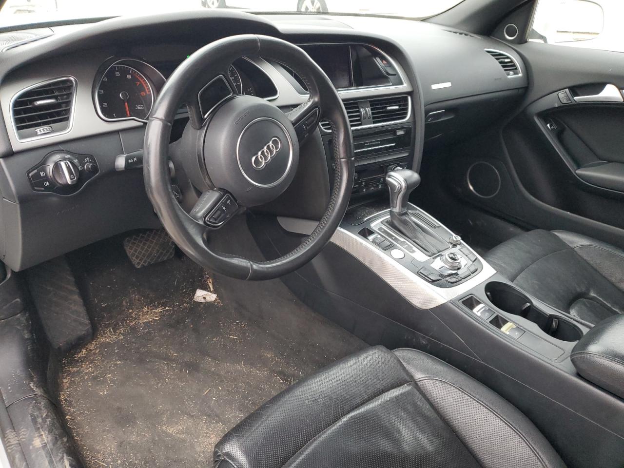 2013 Audi A5 VIN WAULFAFH7DN014904 Copart auction photo, front end damage thumbnail 8