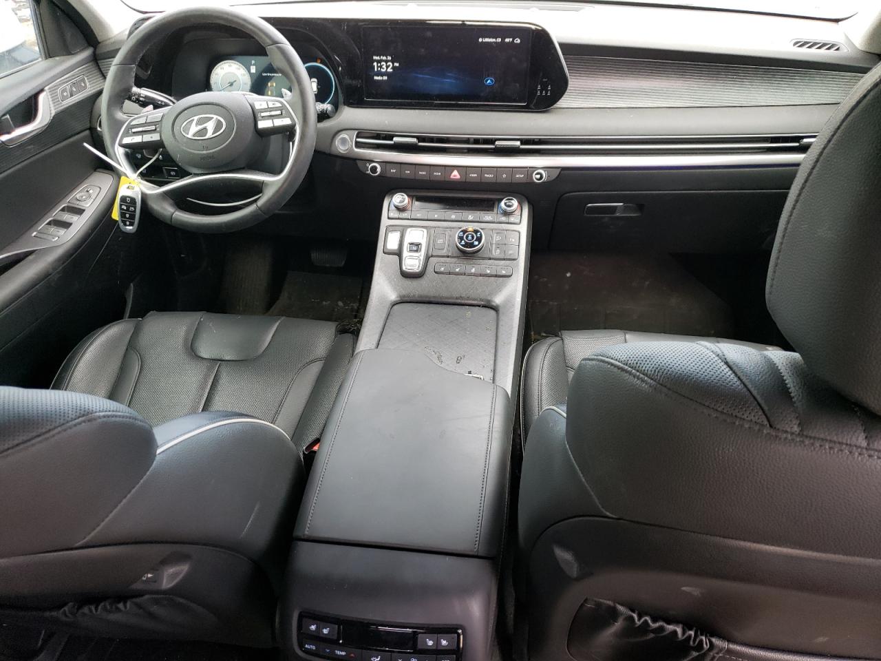 2024 Hyundai Palisade VIN KM8R5DGEXRU688107 Copart auction photo, rear end / minor dent/scratches damage thumbnail 8