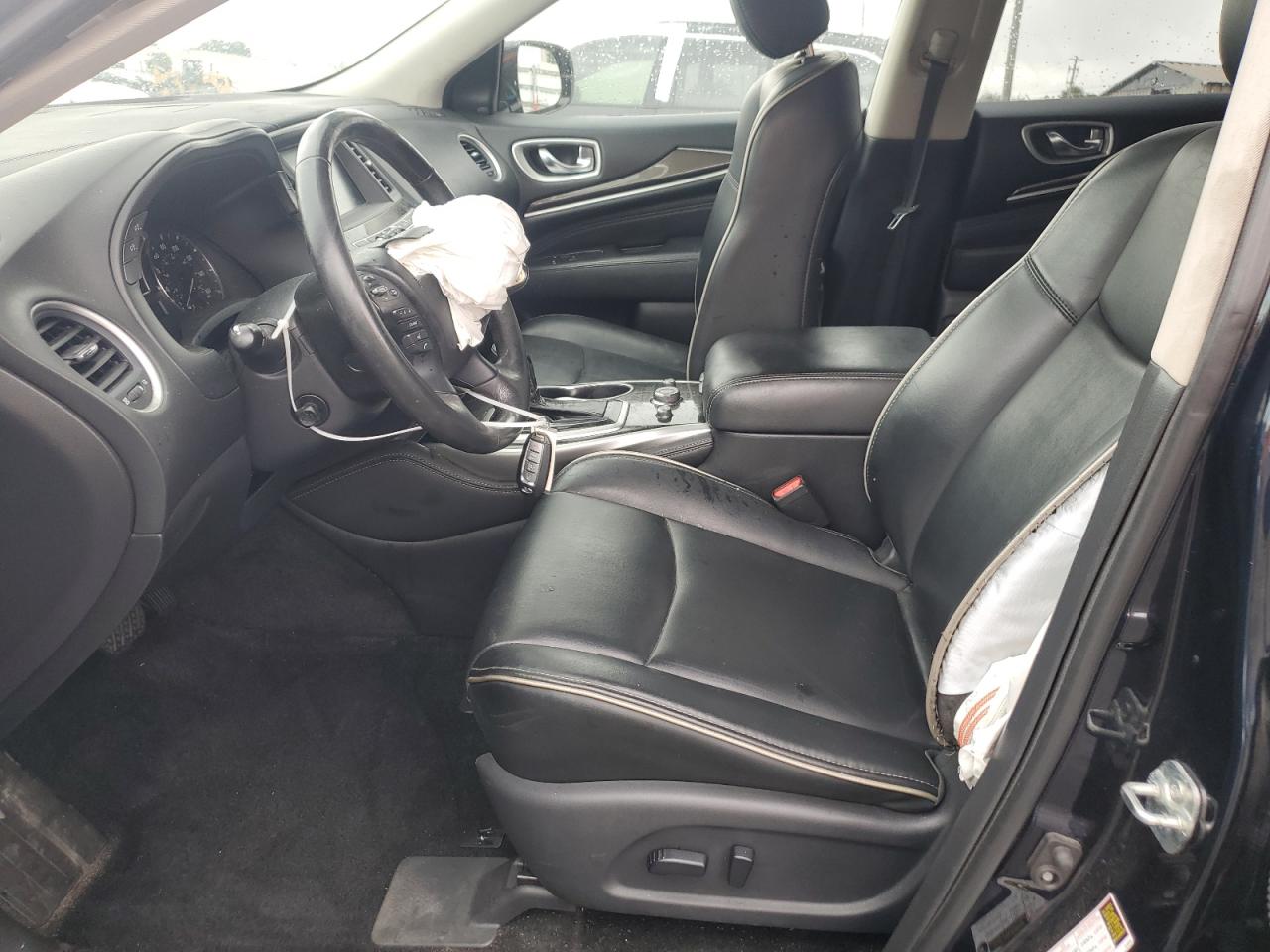 2019 Infiniti QX60 VIN 5N1DL0MM7KC566126 Copart auction photo, undercarriage / all over damage thumbnail 7