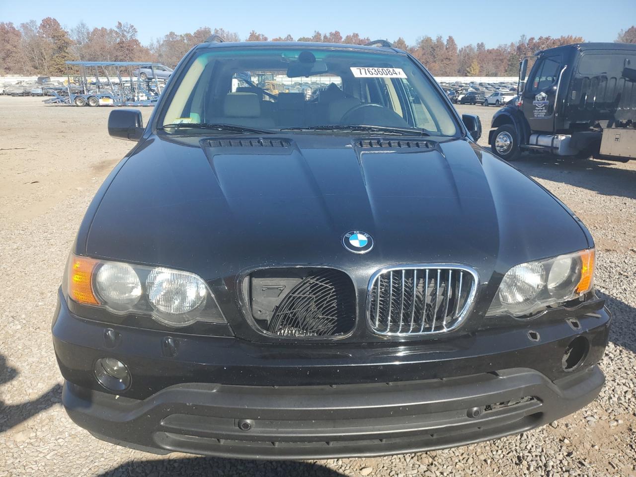 2003 BMW X5 VIN 5UXFA53563LV96891 Copart auction photo, side / rear end damage thumbnail 5