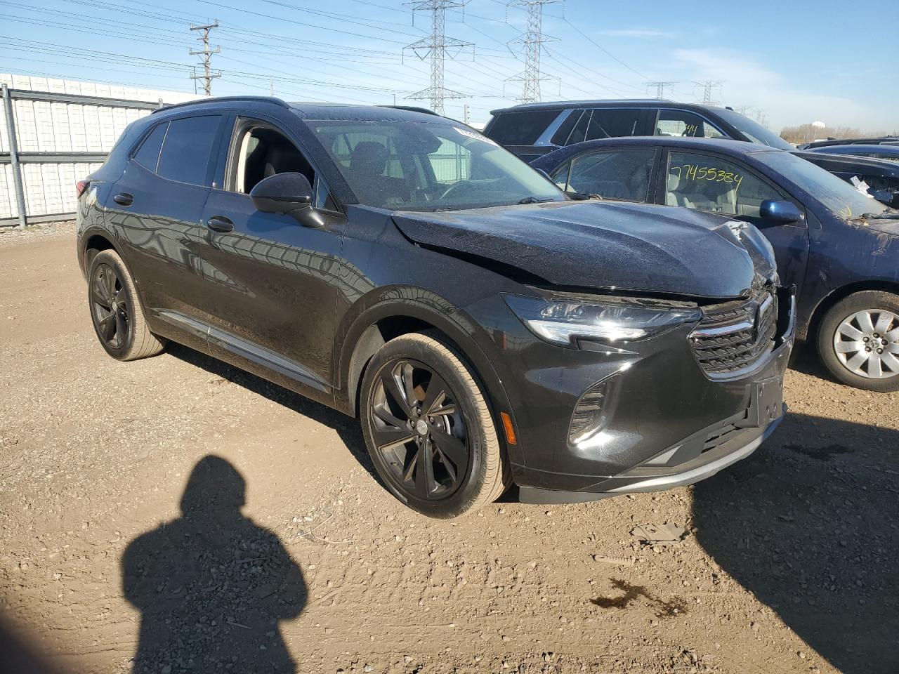 2021 Buick Envision VIN LRBFZNR46MD046562 Copart auction photo, front end damage thumbnail 4