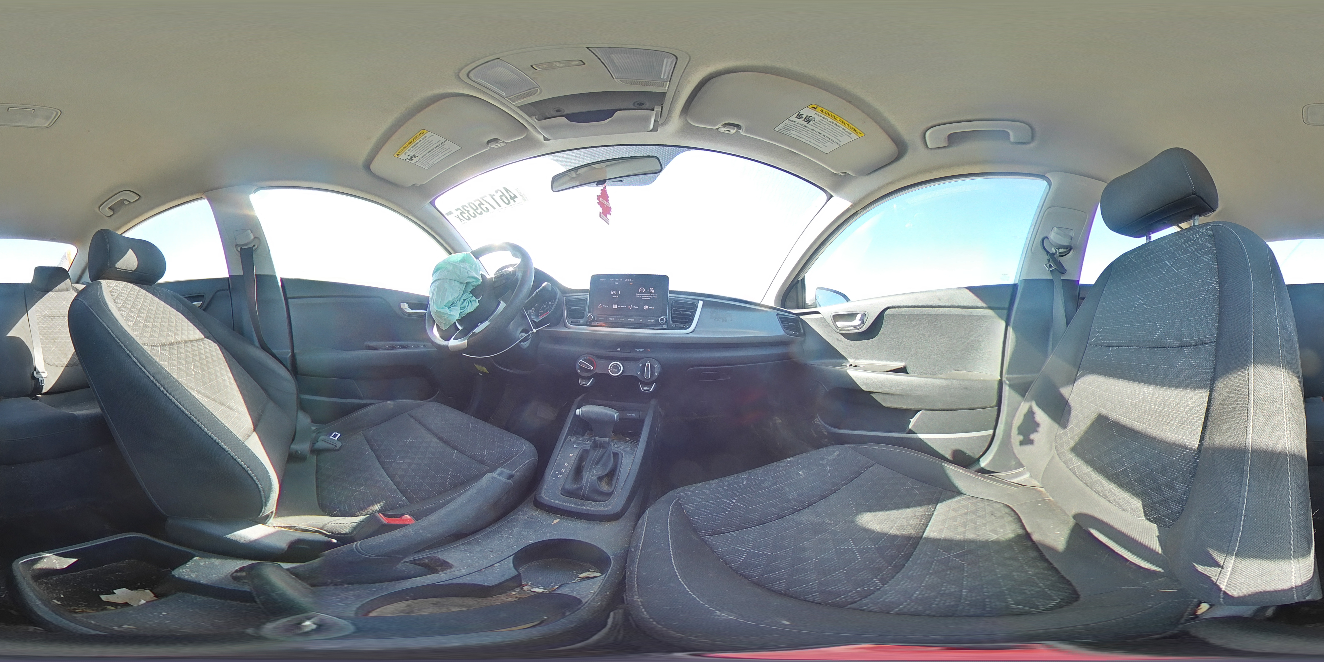 2023 KIA Rio VIN 3KPA24AD3PE613044 Copart auction photo, front end damage thumbnail 13