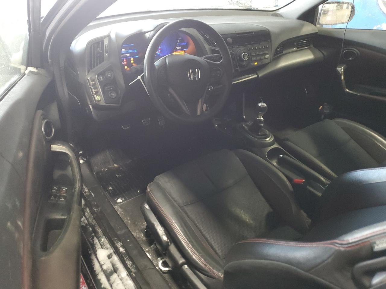 2013 Honda CR-Z VIN JHMZF1C67DS003692 Copart auction photo, front end damage thumbnail 8