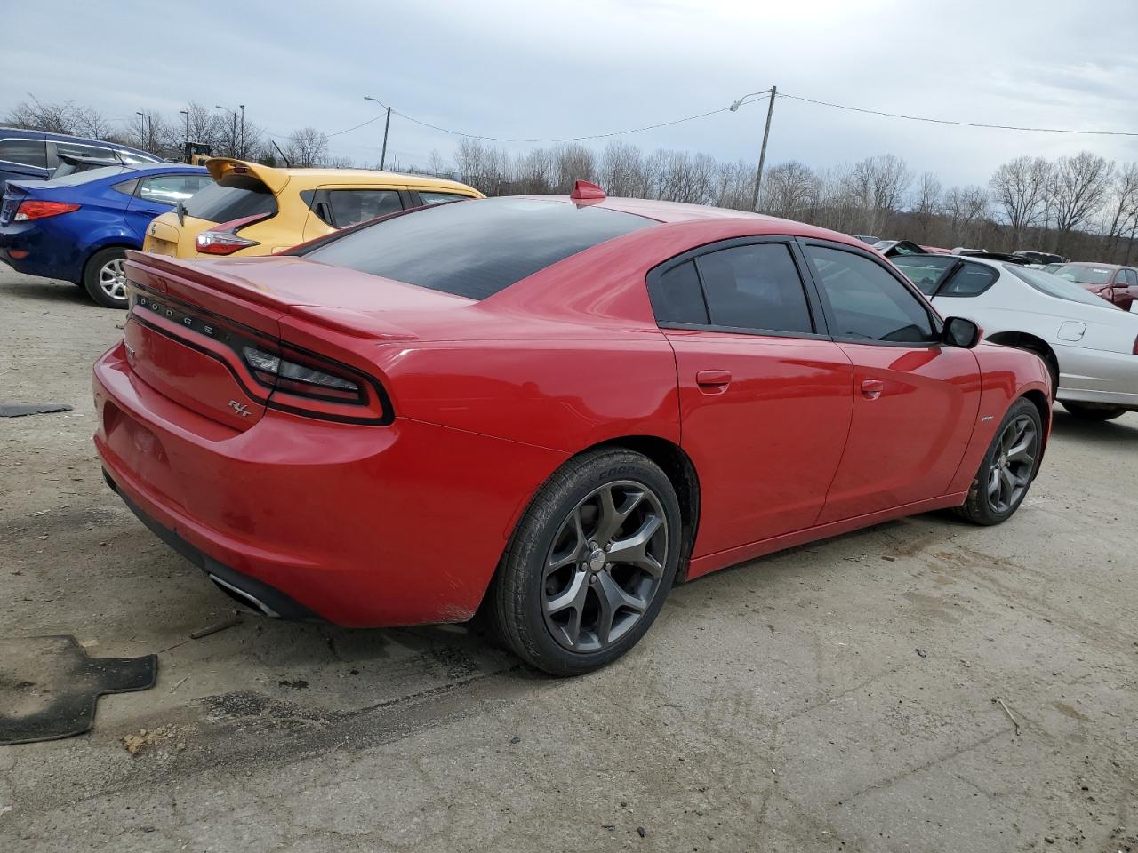 2016 Dodge Charger VIN 2C3CDXCT4GH126940 Copart auction photo, front end / side damage thumbnail 3