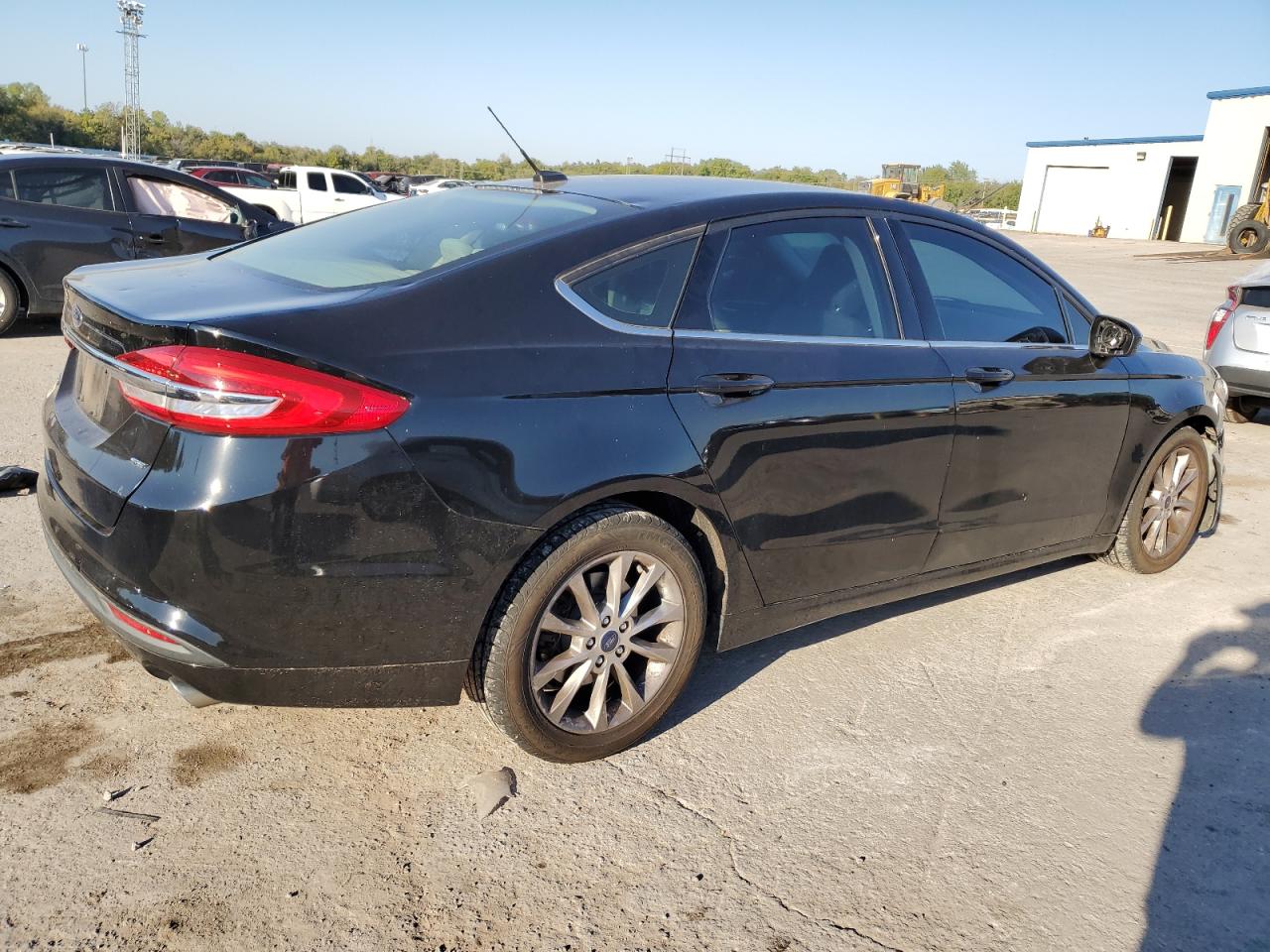 2017 Ford Fusion VIN 3FA6P0H79HR358867 Copart auction photo, hail / front end damage thumbnail 3