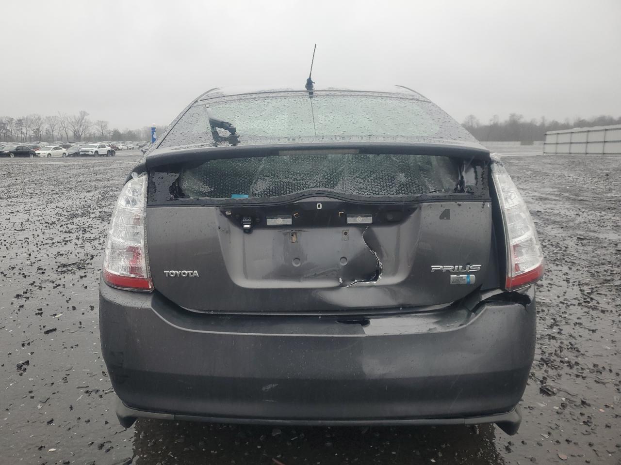 2008 Toyota Prius VIN JTDKB20U783365058 Copart auction photo, rear end / minor dent/scratches damage thumbnail 6