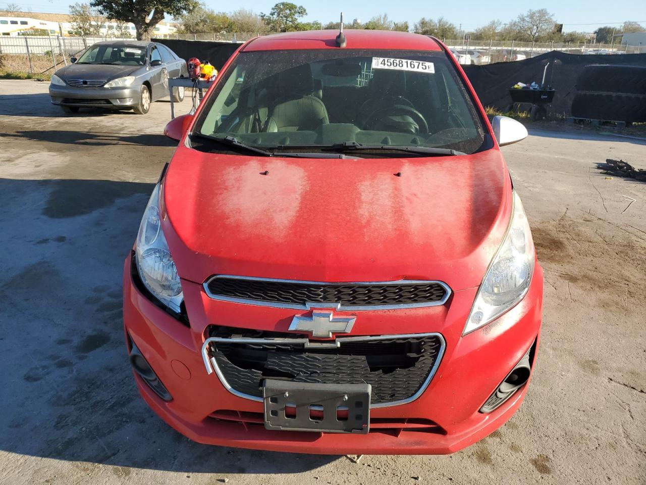 2014 Chevrolet Spark VIN KL8CD6S96EC533341 Copart auction photo, front end / rear end damage thumbnail 5