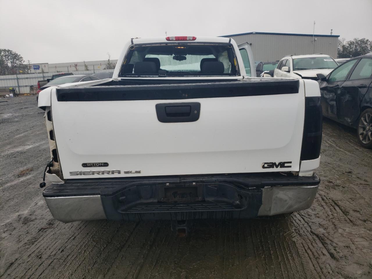 2013 GMC Sierra VIN 1GTR1VE05DZ271079 Copart auction photo, all over damage thumbnail 6