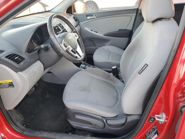 2012 Hyundai Accent VIN KMHCU5AEXCU043441 Copart auction photo, minor dent/scratches damage thumbnail 7
