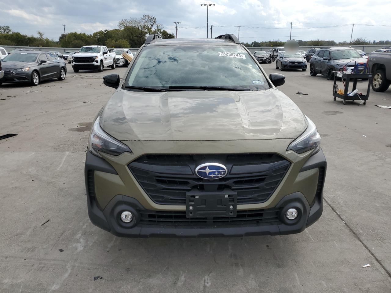 2024 Subaru Outback VIN 4S4BTGLD2R3268661 Copart auction photo, side damage thumbnail 5