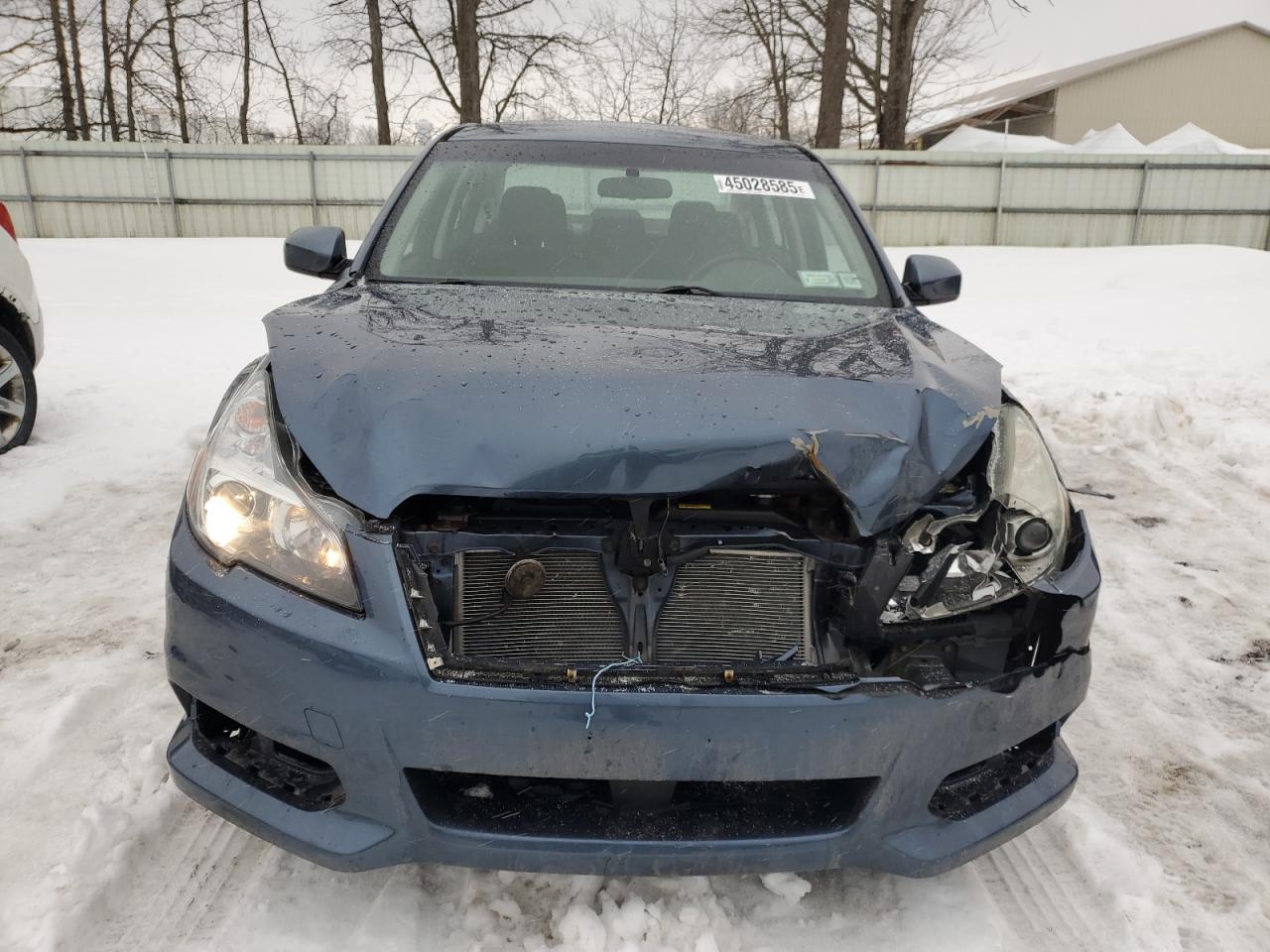2013 Subaru Legacy VIN 4S3BMBC62D3033143 Copart auction photo, front end damage thumbnail 5